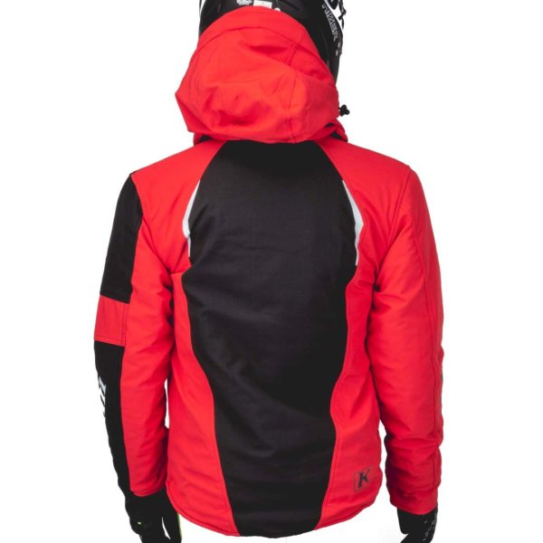 Куртка для снегохода KLIM KOMPOUND #1 black-red (текстиль) (S)